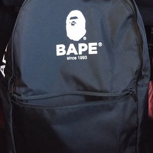 Real bape backpack